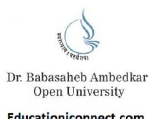 dr br ambedkar university open university